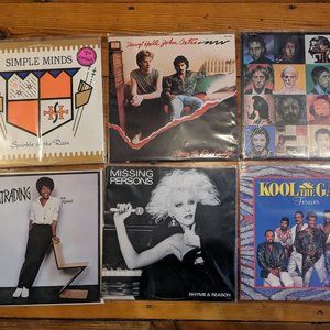 vinyl records 6 albums lot (in great condition)